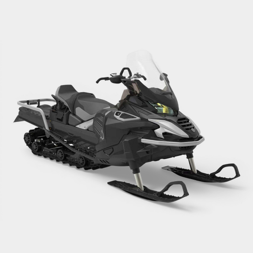 Снегоход AODES Snowcross 800 WT 508mm LCD 6.8 Black + Silver 2026