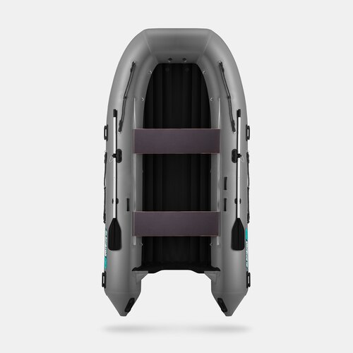 Надувная лодка GLADIATOR E450S темно-серый