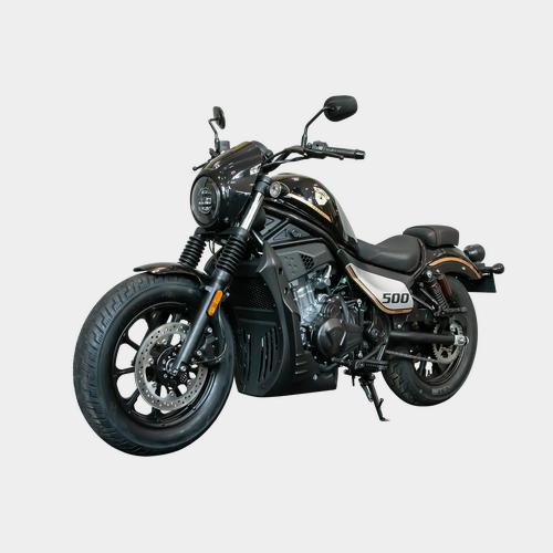 Мотоцикл GROZA XS500 ПТС (черный)