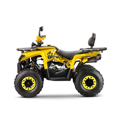 Квадроцикл GLADIATOR F200 LUX жёлтый (Тверь)