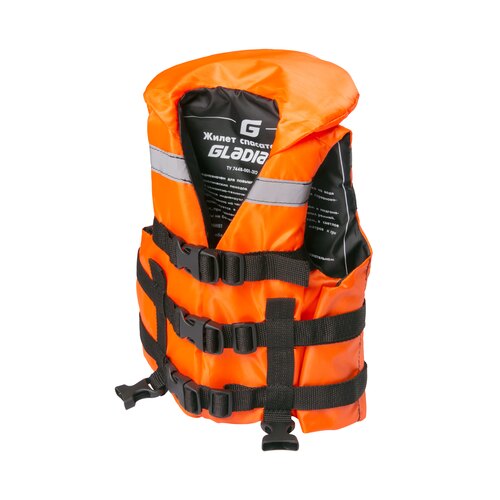 Жилет спасательный GLADIATOR 110-130 кг XXXL с воротником